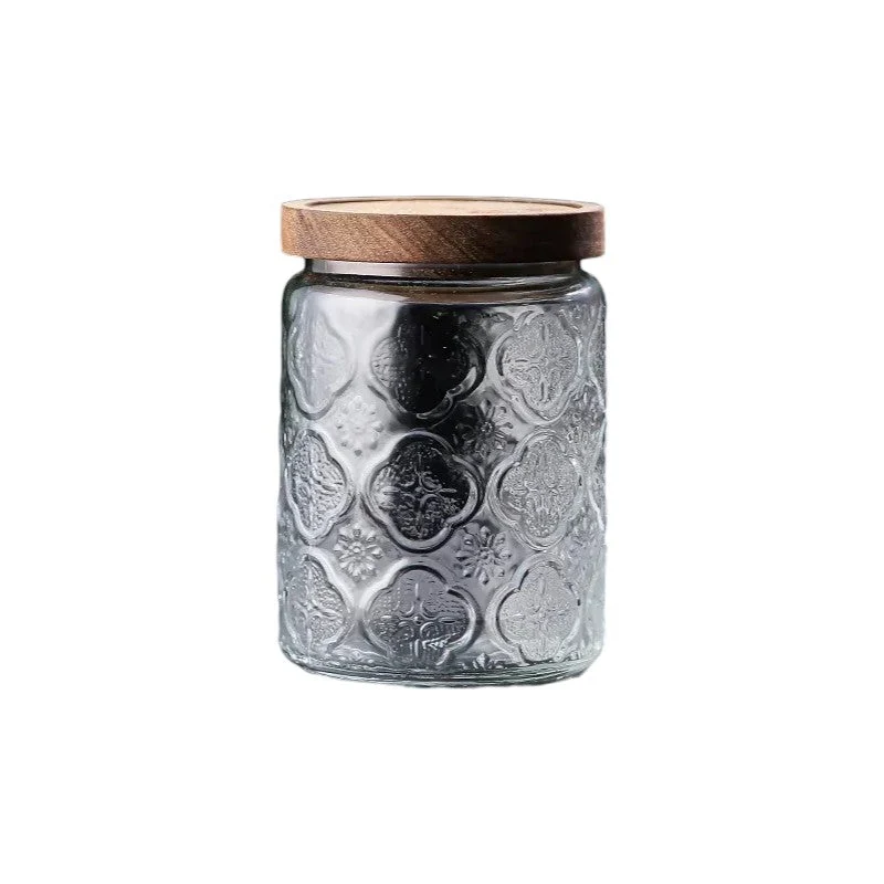 Pot en verre déco