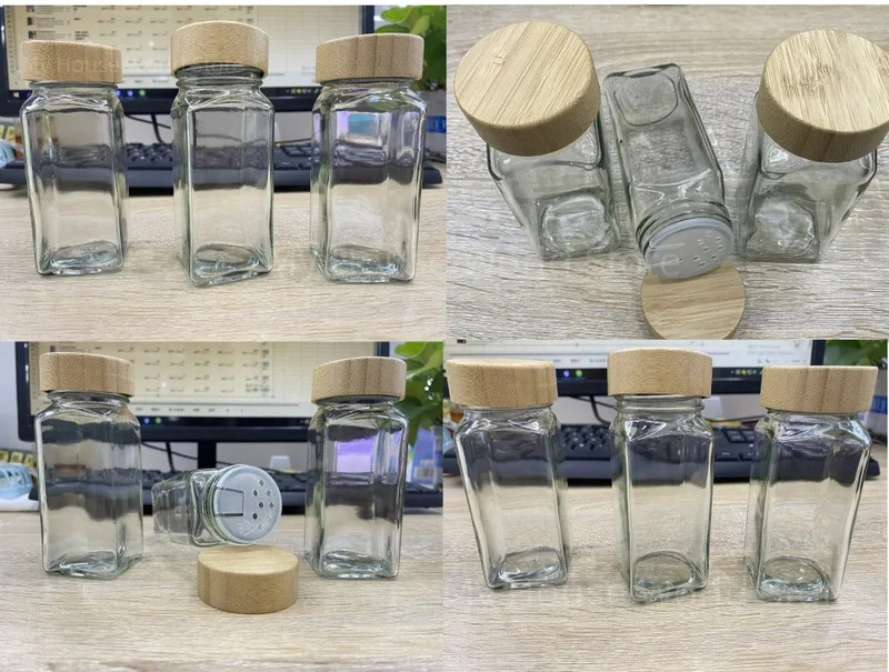 Pot à épices en verre