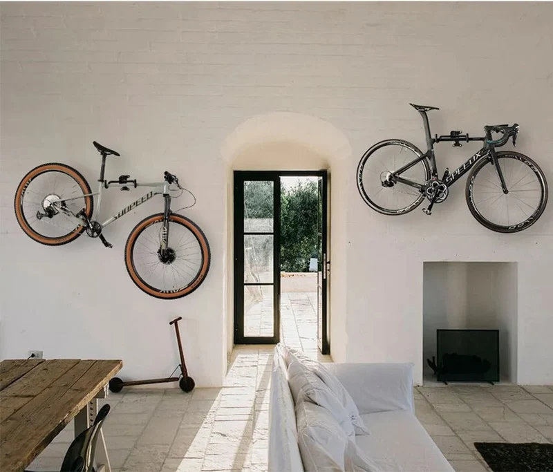 Porte-vélo mural