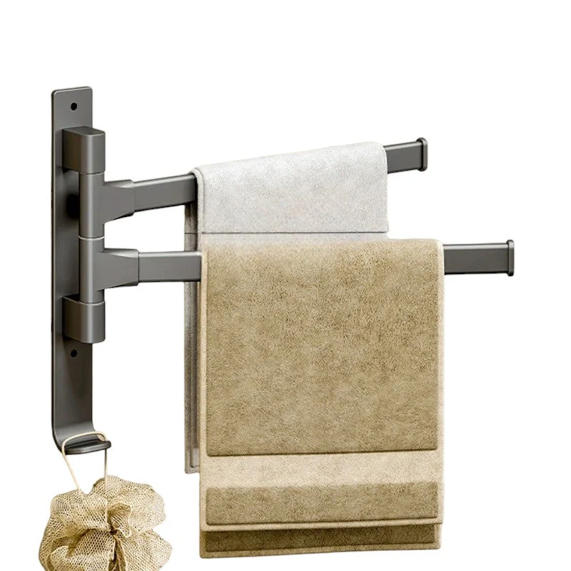Porte-serviette pivotant