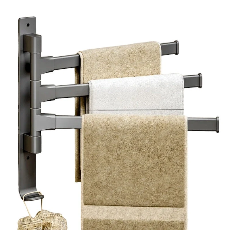 Porte-serviette pivotant