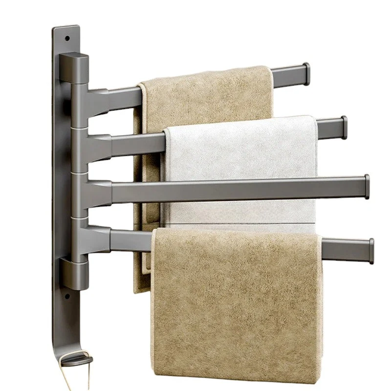 Porte-serviette pivotant