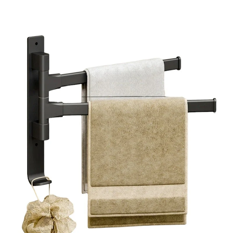 Porte-serviette pivotant