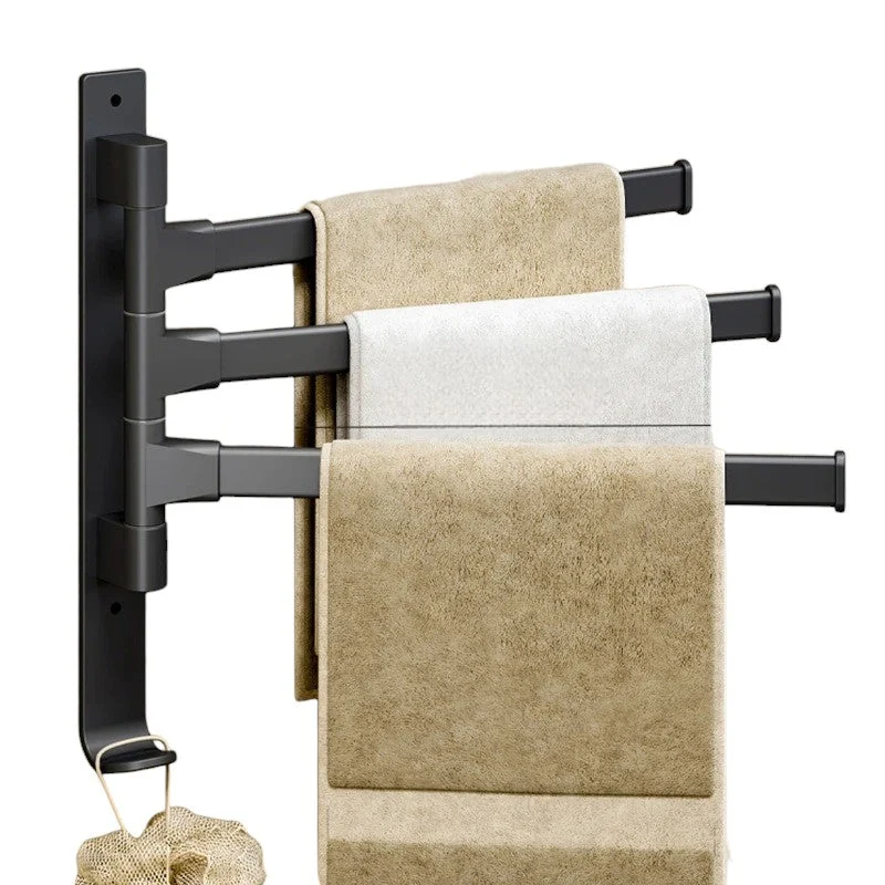 Porte-serviette pivotant