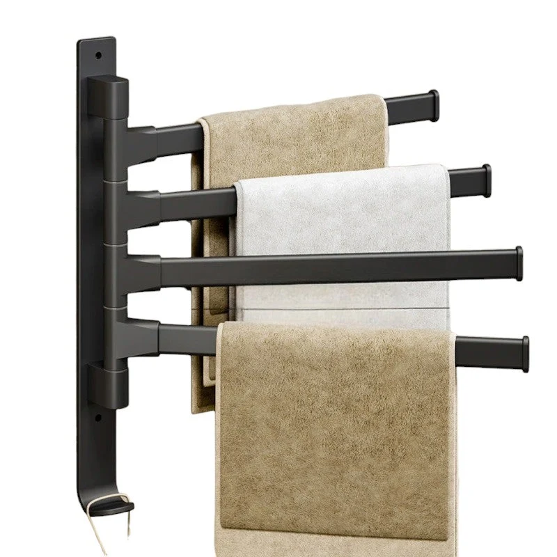 Porte-serviette pivotant