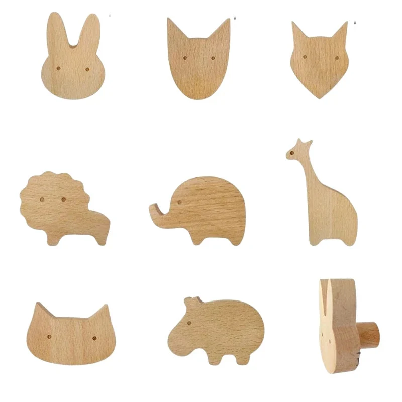 Porte-manteau en forme d'animaux