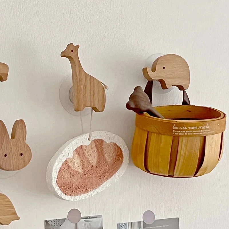 Porte-manteau en forme d'animaux