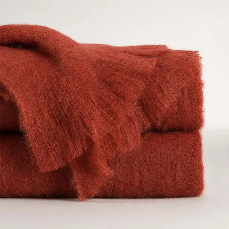 Plaid en laine mohair Hiver 320g