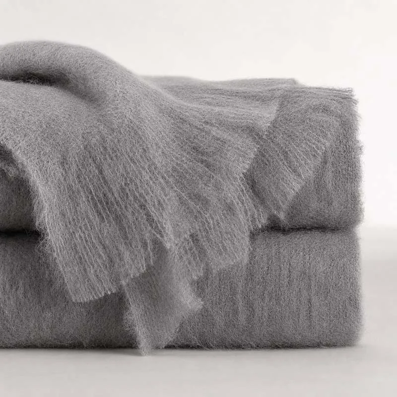 Plaid en laine mohair Hiver 320g