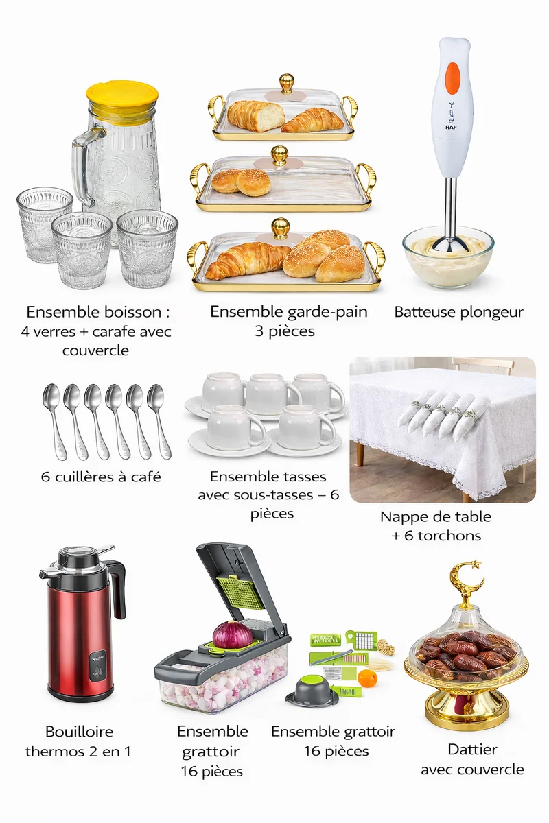 Pack Ramadan 57 pièces