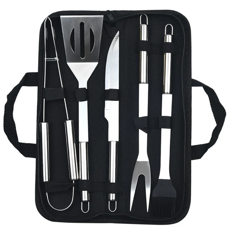 Ensemble d'ustensiles barbecue 6 pcs