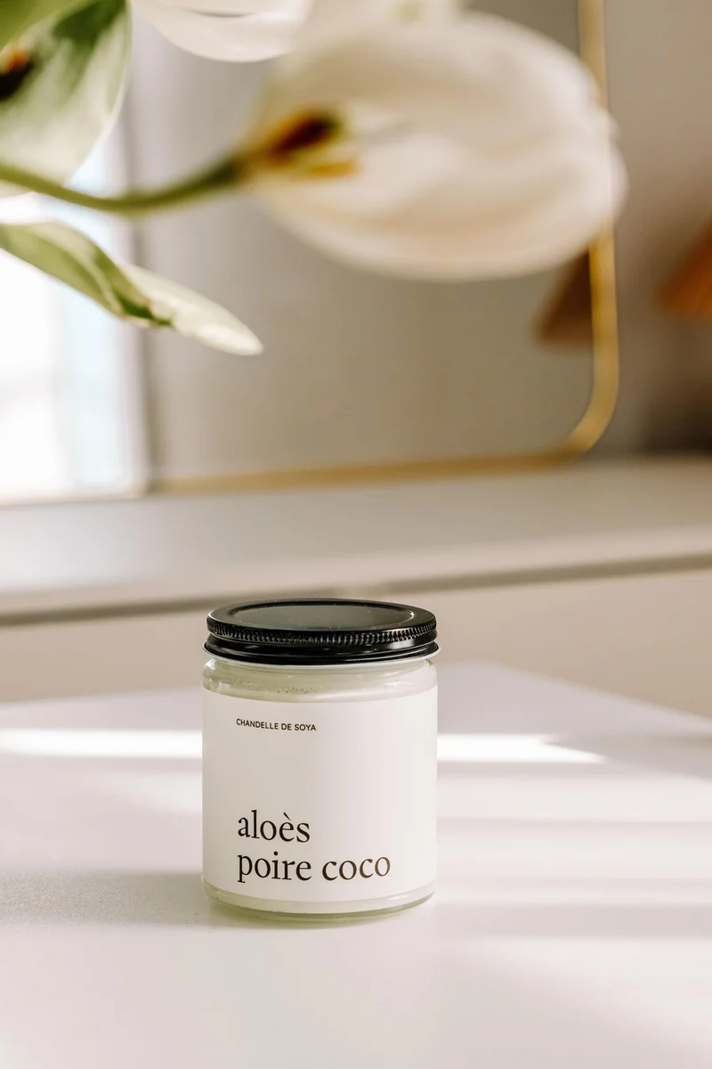 CHANDELLE DE SOYA - Aloès poire coco