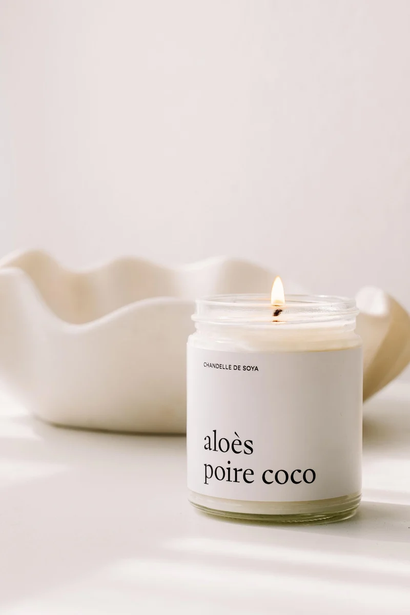 CHANDELLE DE SOYA - Aloès poire coco