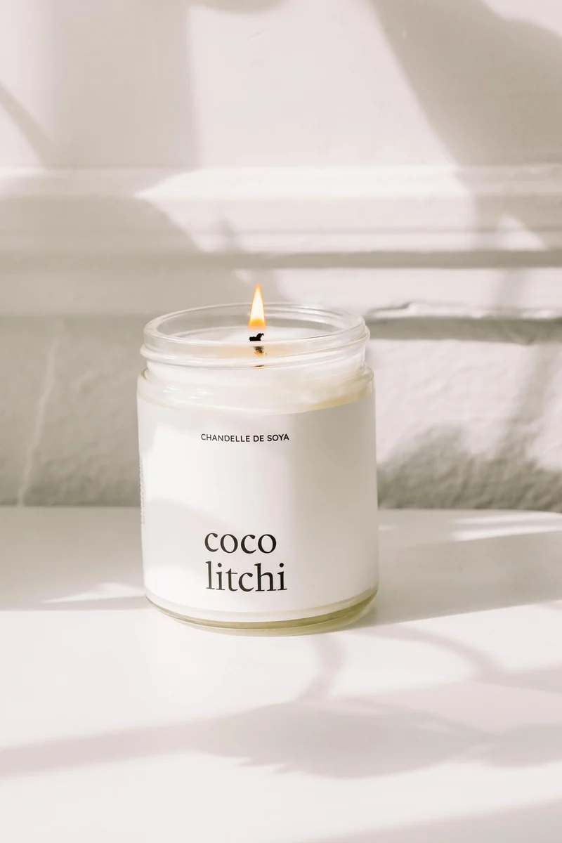 CHANDELLE DE SOYA - Coco litchi