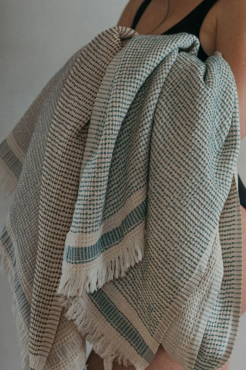 Serviette pour le corps - Richmond road - Gaufré - Cirrus