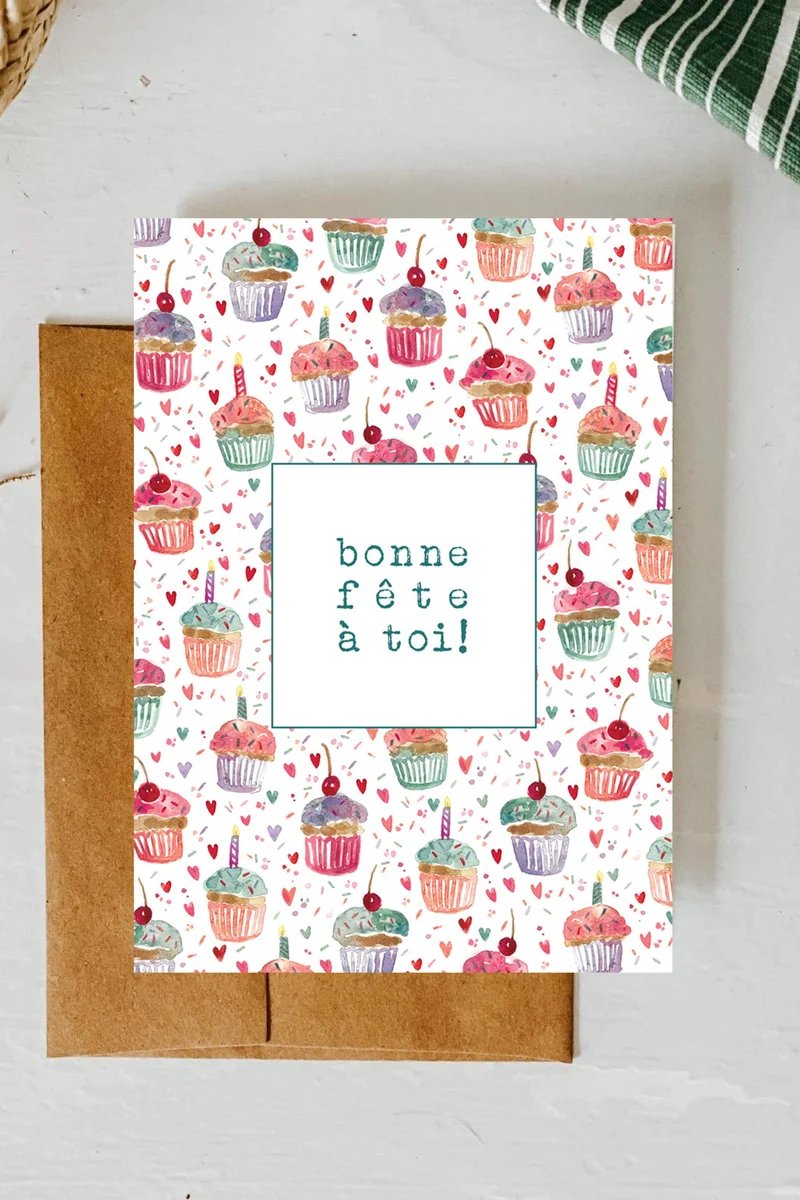 CARTE - Louane - Stéphanie Renière Illustration