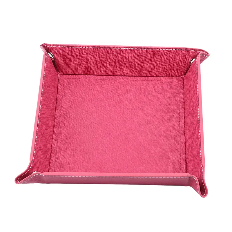 Plateau en cuir