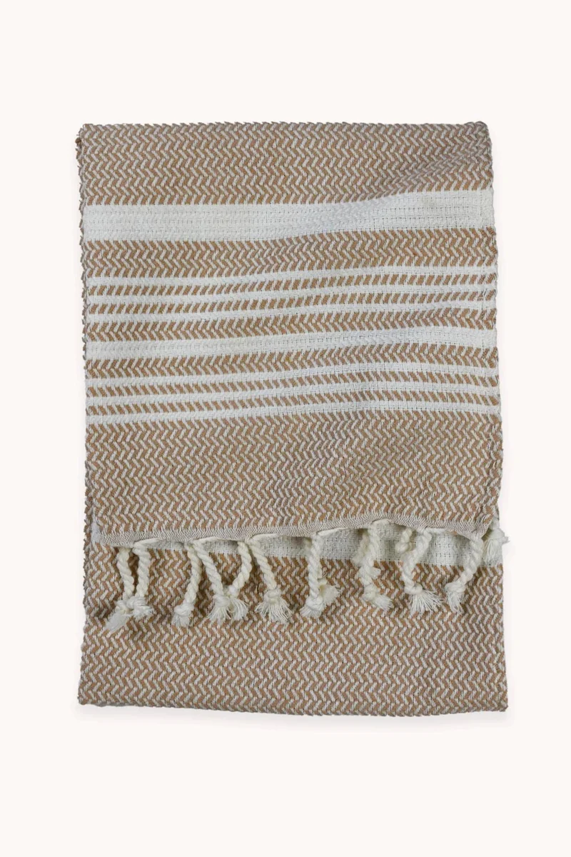 Serviette pour le corps - Hasir - Sable - Pokoloko