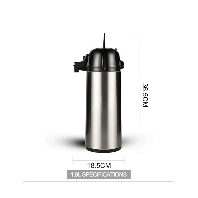 Thermos pompe 2 litres