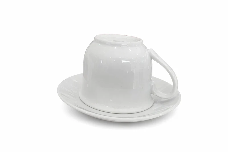 Ensemble tasse avec sous-tasse 6 pièce