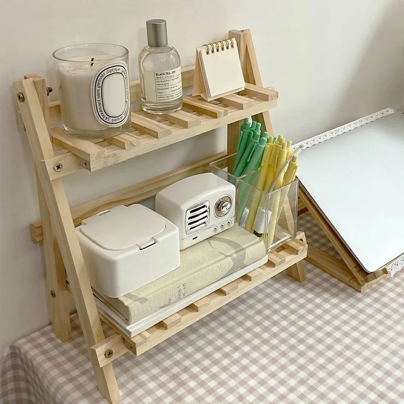 Etagère en bois de bureau