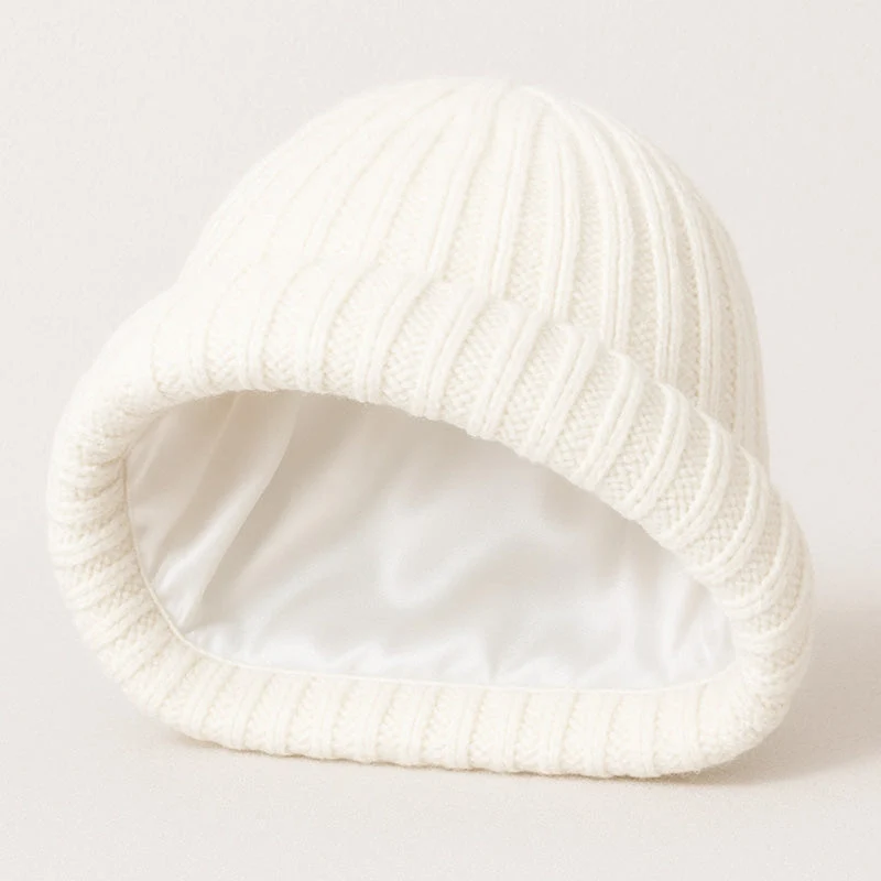 Bonnet hiver soie et cachemire Enfant