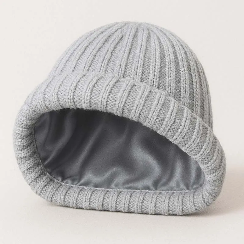 Bonnet hiver soie et cachemire Enfant