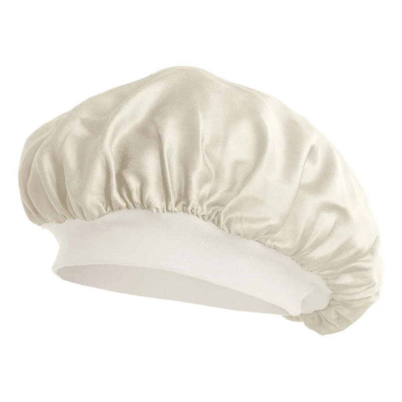 Bonnet de nuit en soie