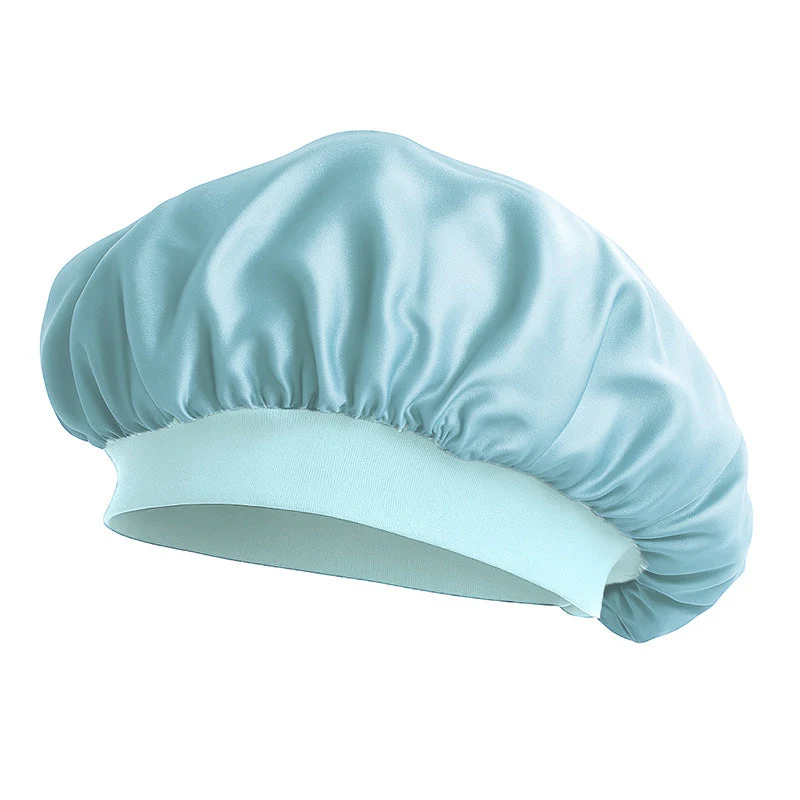 Bonnet de nuit en soie
