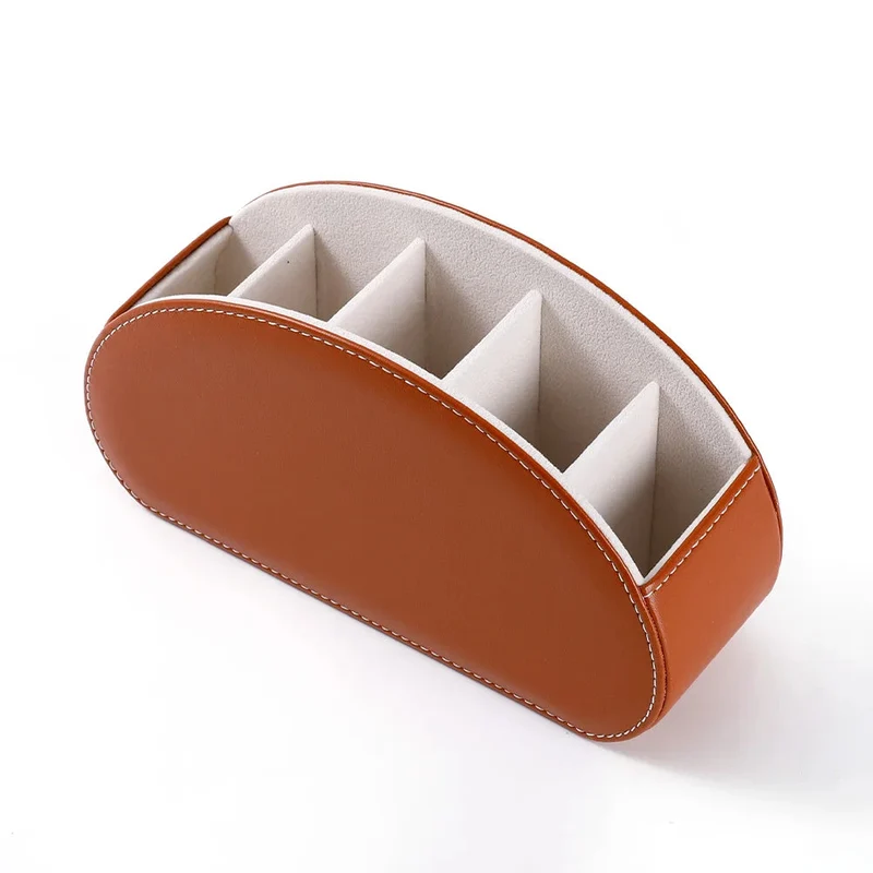 Organisateur de bureau en cuir