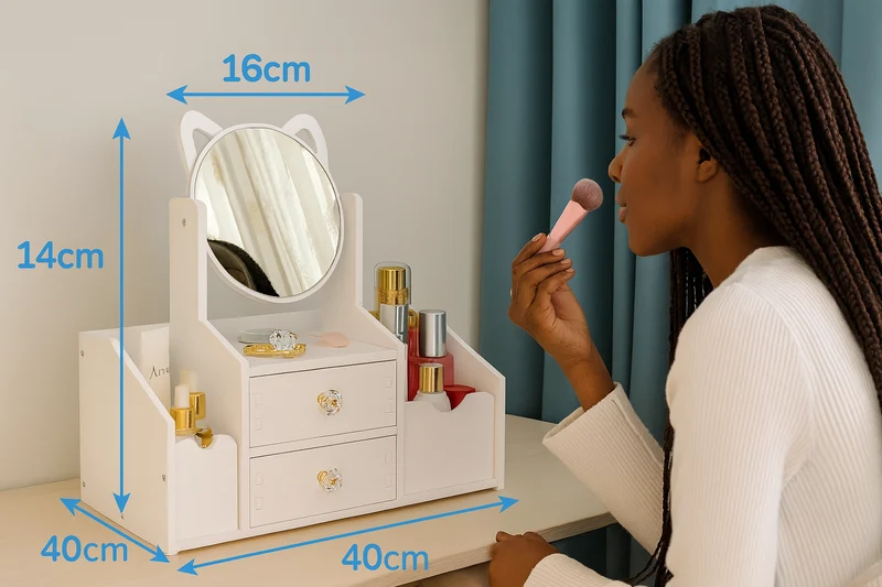 Mini étagère cosmétique