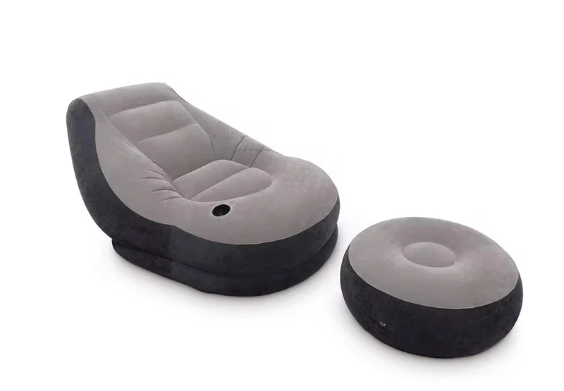 Fauteuil gonflable plus pompe à offert