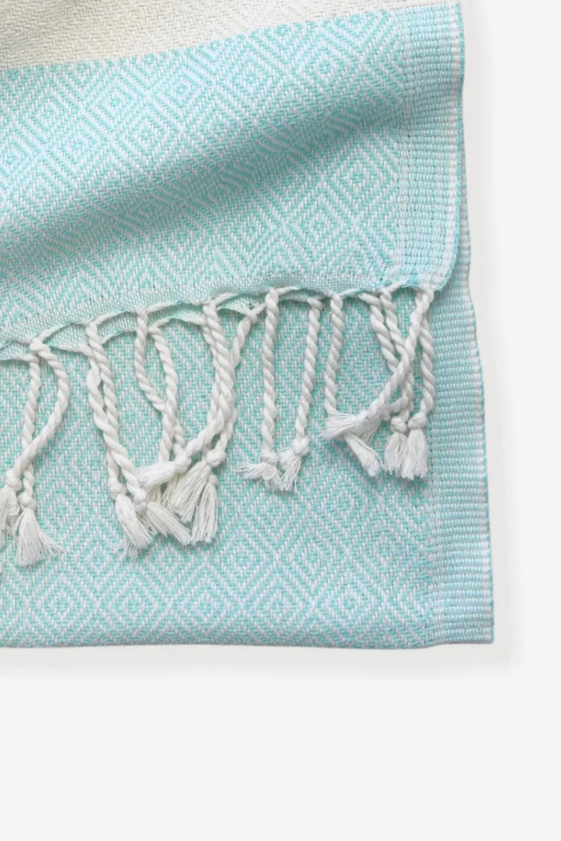 Serviette pour le corps - Diamant - Bleu oasis - Pokoloko