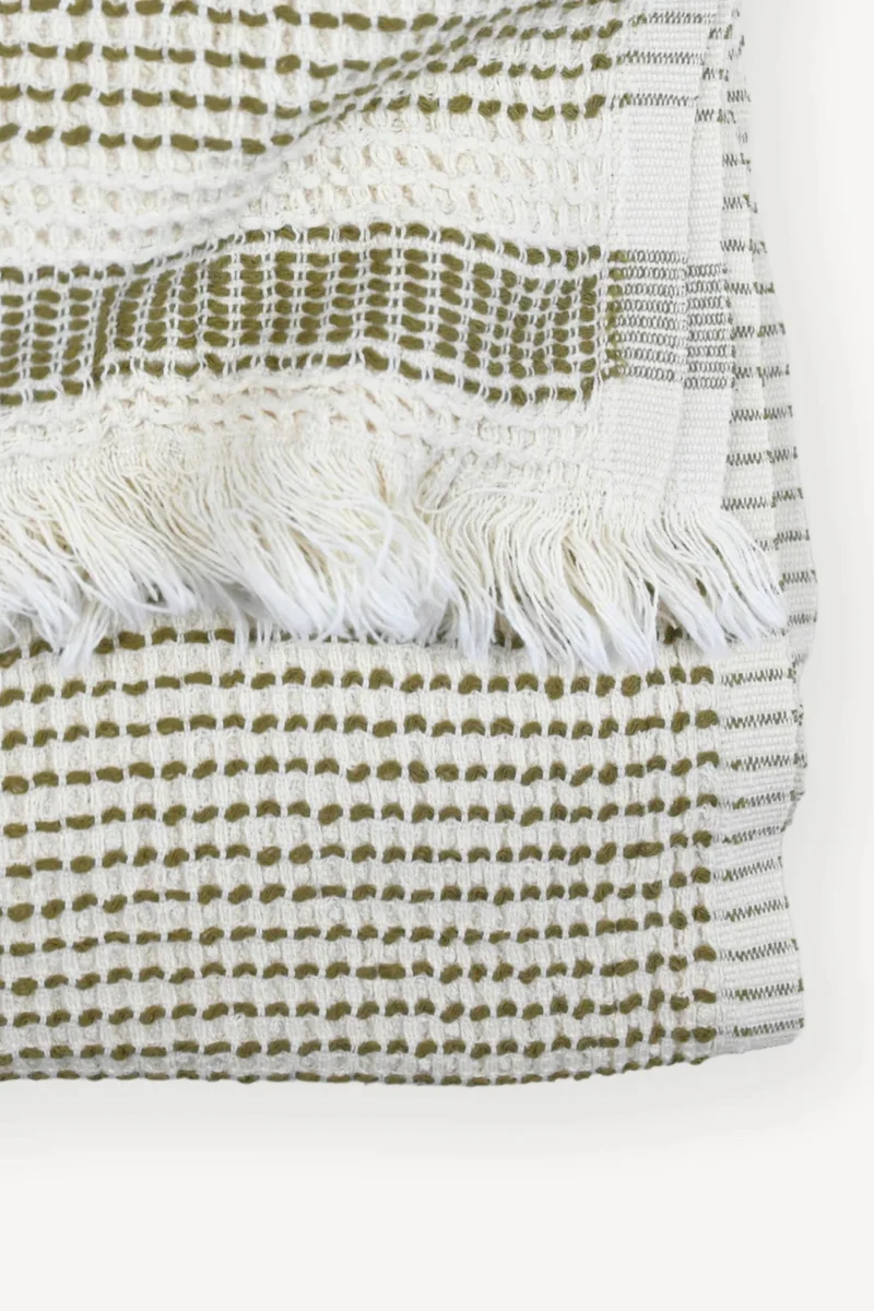 Serviette pour le corps - Richmond road - Gaufré - Hickory