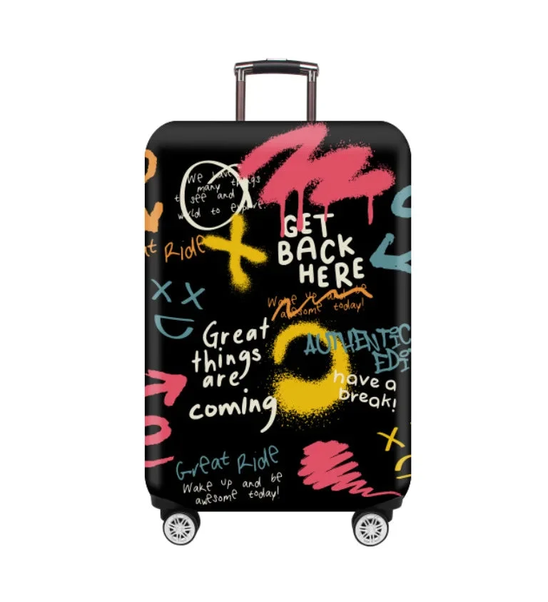 Housse de protection pour valise à roulettes