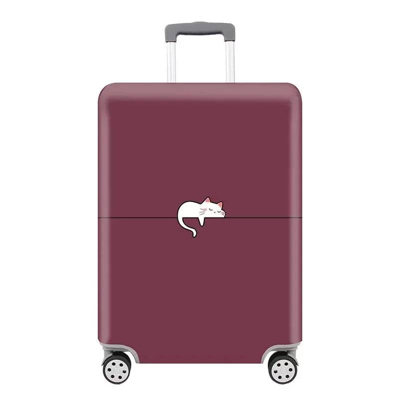 Housse de protection pour valise à roulettes