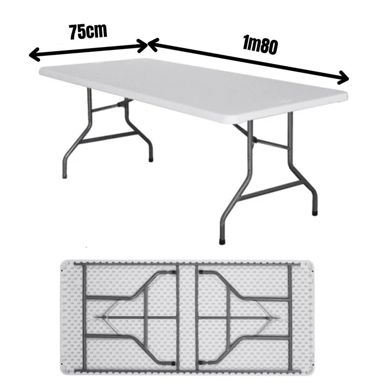 Table dressage pliable 1m80