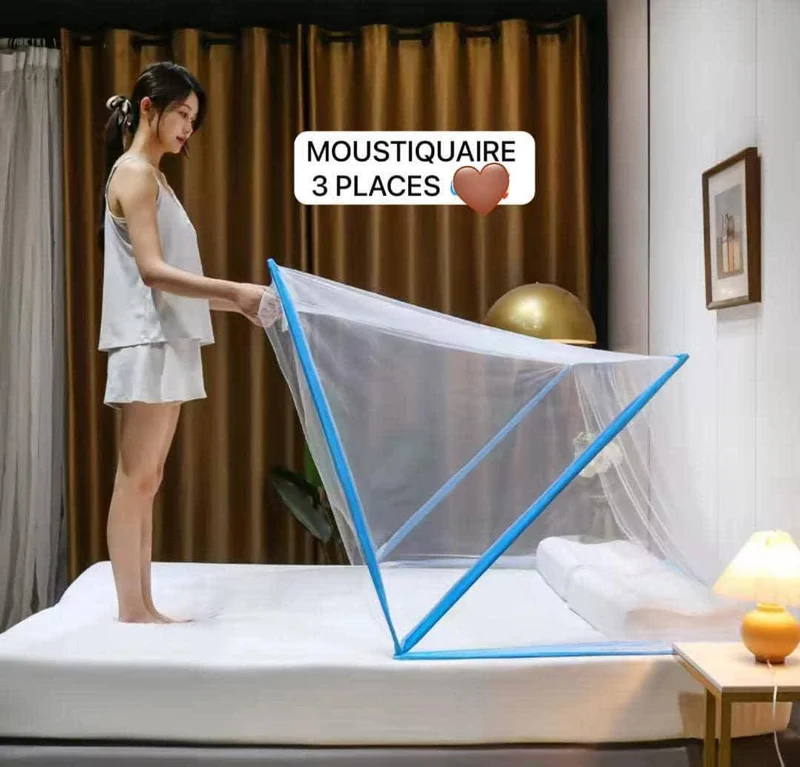 Moustiquaire 3 places pliable