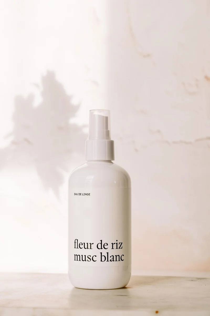 EAU DE LINGE - Fleur de riz musc blanc