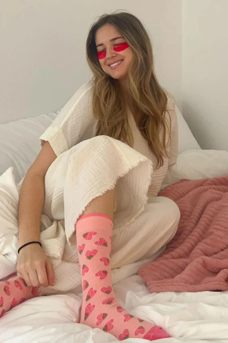 Ensemble de chaussettes - Coton Pima - Pokoloko - Fraises