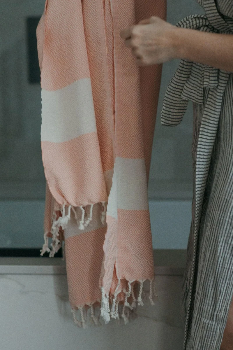 Serviette pour le corps - Diamant - Pamplemousse - Pokoloko