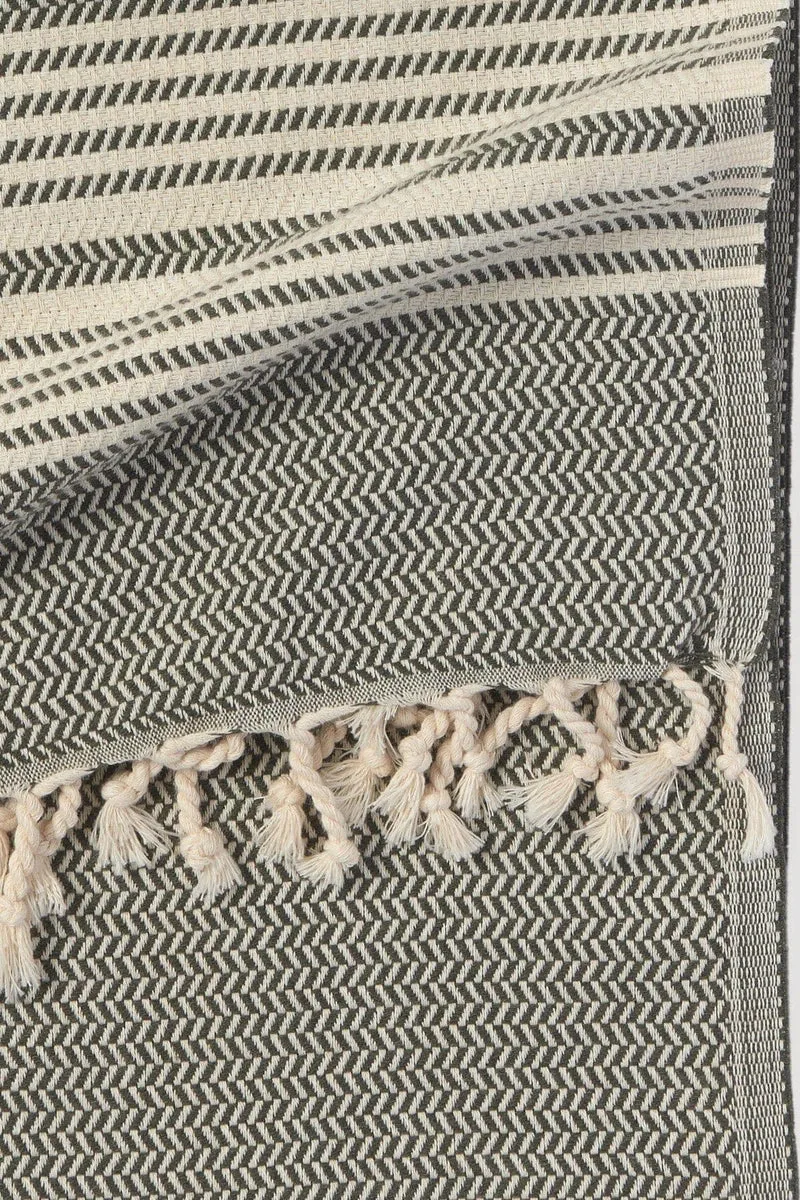 Serviette pour le corps - Hasir - Vert foncé - Pokoloko