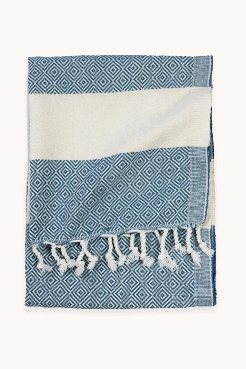 Serviette pour le corps - Diamant - Prussian - Pokoloko