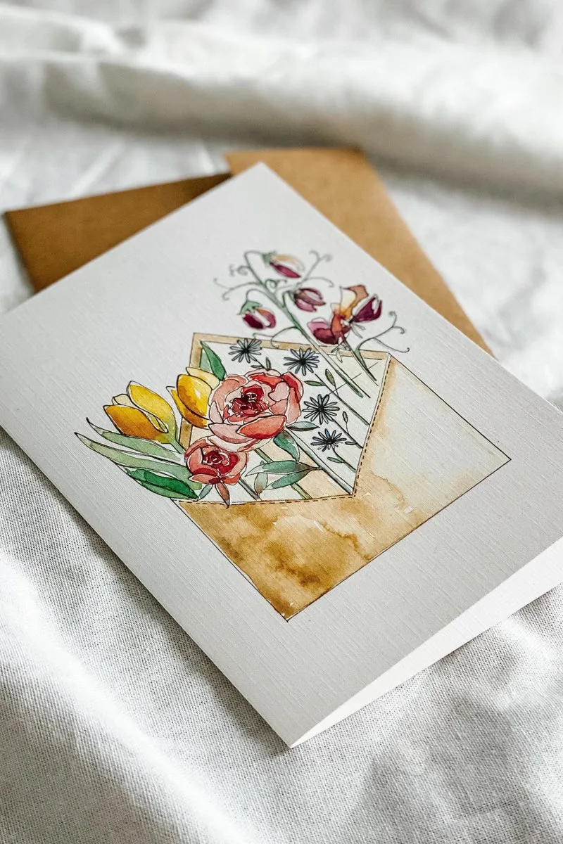 CARTE - Alphonsine - Stéphanie Renière Illustration