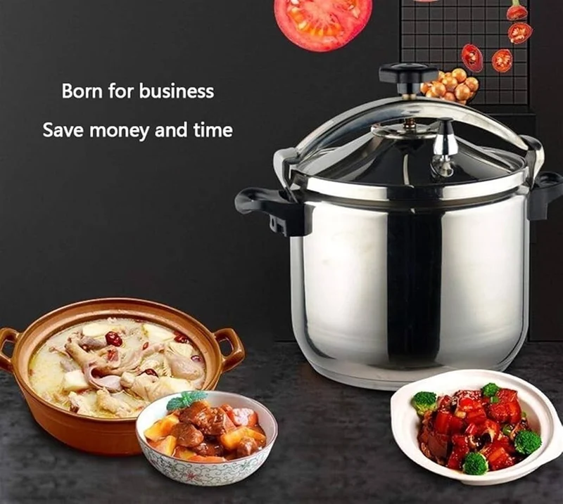 Cocotte-minute en aluminium grande capacité autocuiseur 15 L