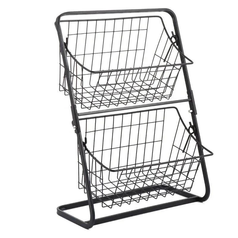 Etagère de rangement avec panier