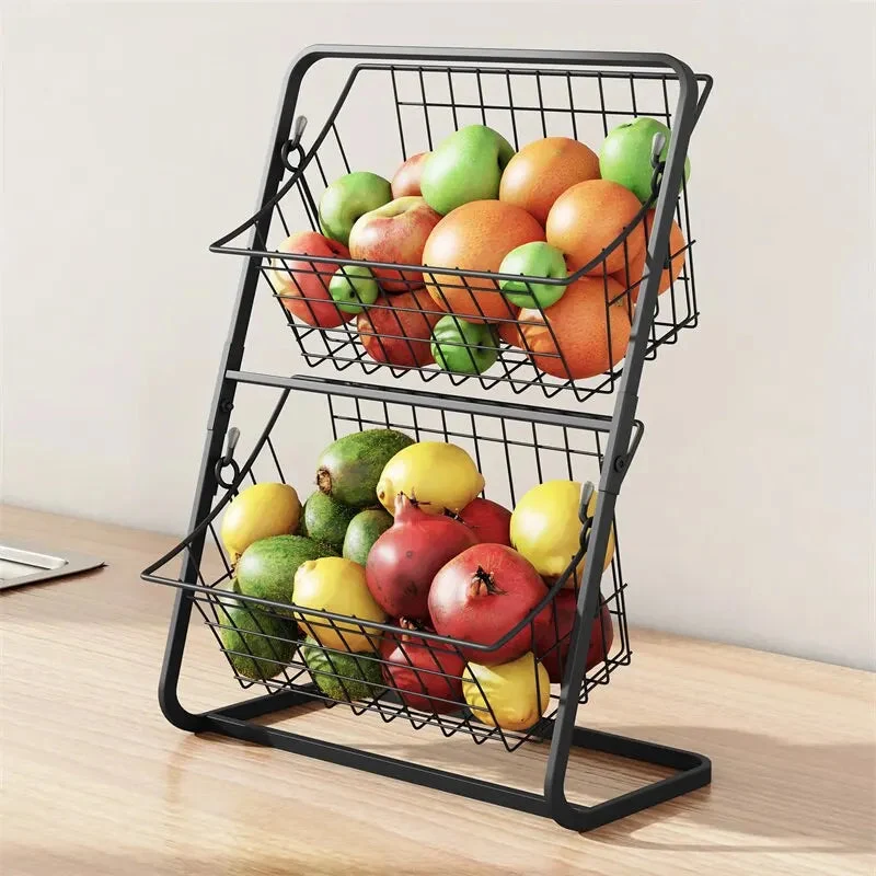 Etagère de rangement avec panier