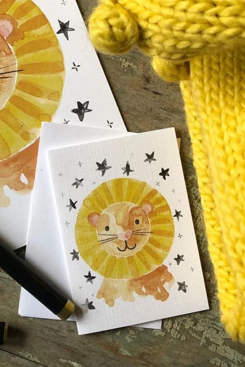 MINI CARTE - Lambert - Stéphanie Renière illustration