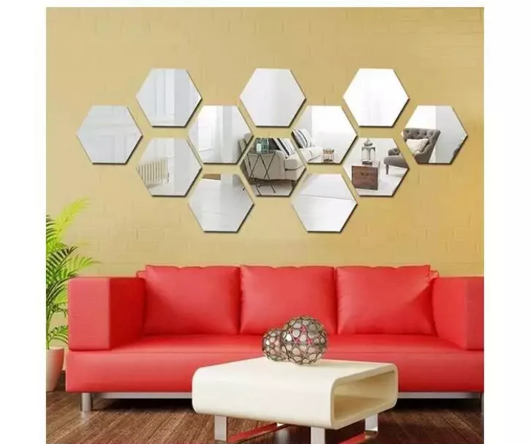 Carreaux murales en forme hexagone par unité