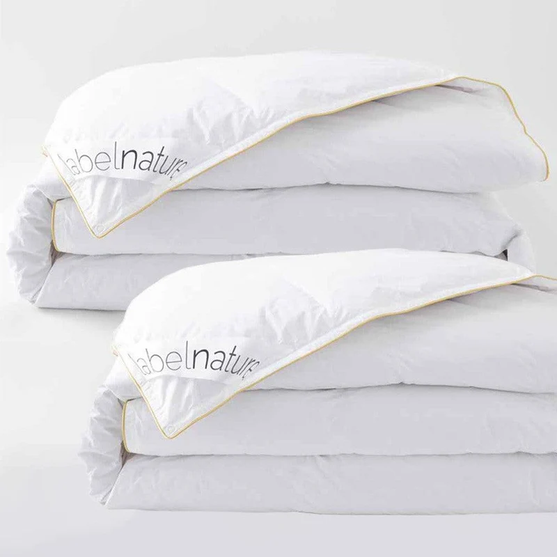 Couette duvet d'oie 4 Saisons Finlande bio - Duo été + mi-saison